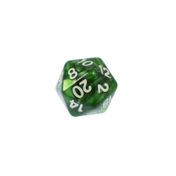 RPG HAWK STRONGHOLD RPG DICE K20 BONE
