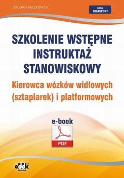 SZKOLENIE WSTĘPNE INSTRUKTAŻ STANOWISKOWY.. EBOOK