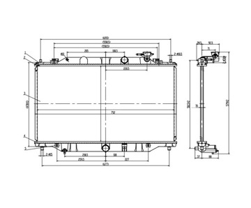 CHLADIČ MAZDA CX-5 12- SH0115200A