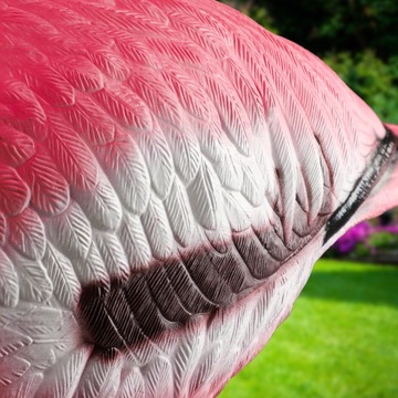 Фигура садовая статуэтка 80 см украшения птицы пламен