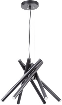 SIGMA Nowoczesna lampa LED LUMEN 6 CZARNY lampa wisząca LED
