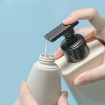 V4 MIĘKKIE POJEMNIKI PODRÓŻNE KOSMETYKI DO SAMOLOTU BUTELKI SILIKON 3x 50ml