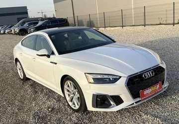Audi A5 F5 Sportback Facelifting 2.0 45 TFSI 265KM 2022 Audi A5 Sportback 4x4 A5 S-Line 2.0 TFSI 265 KM 2022r 10.000 KM Warszawa, zdjęcie 2