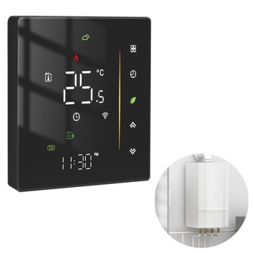 LED Termostat Zigbee TUYA Podgrzewacz gazu/wody GC