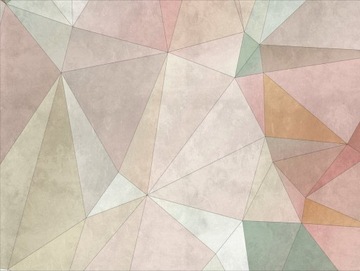 Tapeta MURAL geometryczna WINYL NA FLIZELINIE AS CREATION 371 cm x 280 cm