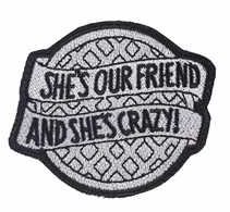 Naszywka Stranger Things Friend Crazy Eleven PL