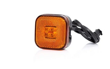 Lampa obrysowa LED żółta BOCZNA DIODOWA LAMPKA