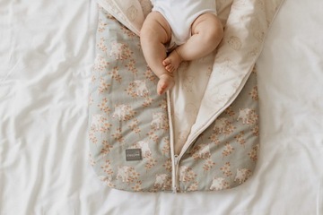 Спальный мешок NewBorn Vintage Animals Almond - Sleepee