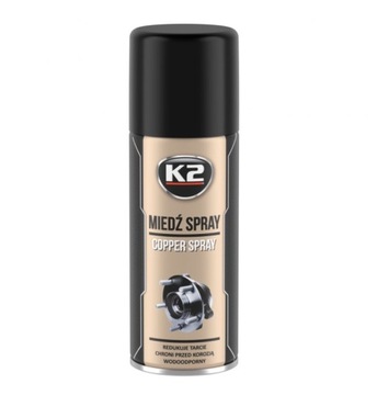 K2 MIEDŹ SPRAY 400 ML SMAR MIEDZIOWY