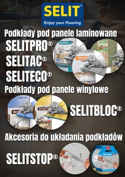 SELITBLOC PRIMER 1мм 15м2 ВИНИЛОВАЯ ЛЕНТА LVT SPC ЖЕСТКАЯ АЛЮМИНИЕВАЯ ЛЕНТА НА ЗАКАЗ