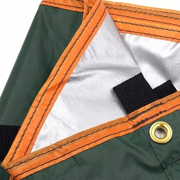 TARP PŁACHTA BIWAKOWA WODOODPORNA TERMICZNA 3X3 m