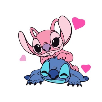 Naprasowanka Na Odzież Lilo and Stich 1 do 15cm