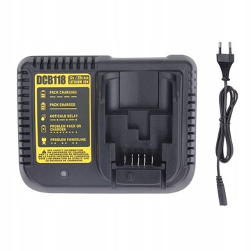 Wymiana ładowarki do elektronarzędzi DCB118