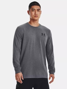ФУТБОЛКА UNDER ARMOR С ДЛИННЫМ РУКАВОМ, ДЫШАЩИЙ ХЛОПОК 1329585-012