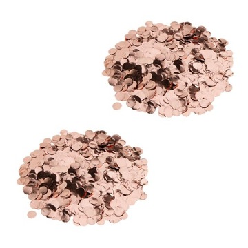 2x opakowanie 10g Metaliczna Okrągły