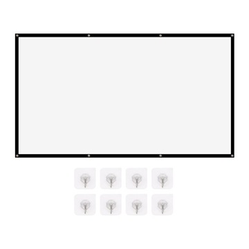 МЯГКИЙ И ЧЕТКИЙ 100-ДЮЙМОВЫЙ HD-ЭКРАН ПРОЕКТОРА