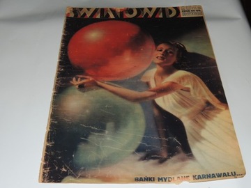 ŚWIATOWID 2/1938 Grodno, G. Garbo, B Czech M Ravel