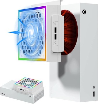 RGB WENTYLATOR CHŁODZĄCY Z USB DO XBOX ONE S
