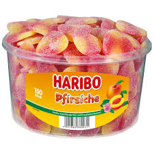 Haribo Żelki Pfirsiche Brzoskwinie150szt/1350g DE