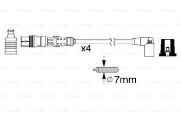 BOSCH PŘÍVODY ZAPALOVACÍ 0 986 356 346