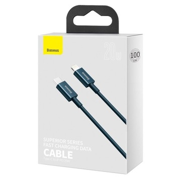 USB -кабель тип C Lightning Baseus 20W PD 1M iPhone