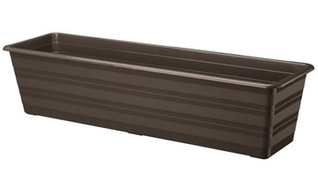 Doniczka balkonowa Draco (60 cm, brązowy)