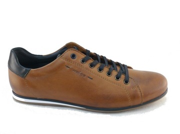 Мужские туфли WOJAS 8071-53 светло-коричневые, 44
