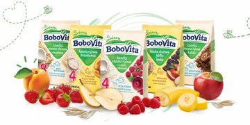 Каша BoboVita Манная 3 плода с 6 месяцев 180 г
