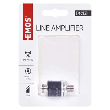 ЛИНЕЙНЫЙ АНТЕННЫЙ УСИЛИТЕЛЬ 30 дБ EMOS J5710