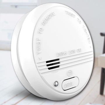 Детектор дыма 85 децибел Самотестирование Сигнализация низкого заряда батареи