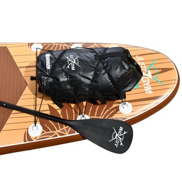 Весло для SUP-доски для плавания, надувное, 350 см, с сиденьем и веслом