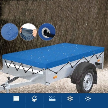 УНИВЕРСАЛЬНЫЙ БРЕЗЕНТ ДЛЯ ПРИЦЕПОВ, ПЛОСКИЙ БРЕЗЕНТ