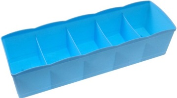 Organizer otwarty 27.4x8.5x6.6cm 5 przegródek OR15