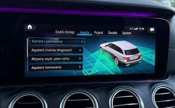 Mercedes Klasa E W213 Kombi Facelifting 2.0 E200 197KM 2020 Mercedes-Benz Klasa E AMG line PANORAMA skory el klapa KAMERA ambiente FUL, zdjęcie 22