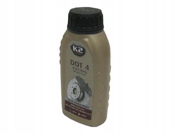 K2 PŁYN HAMULCOWY DOT4 250ML RACING - 325 stopni C