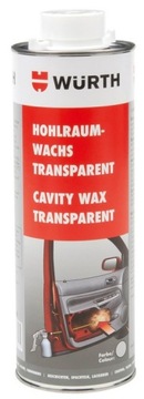 WURTH WOSK TRANSPARENTY DO PROFILI ZAMKNIĘTYCH 1L