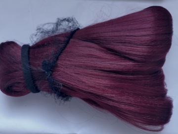 ПРИКРЕПЛЕННАЯ КОСИКА НА РЕЗИНКЕ 80СМ #БОРДОВЫЙ