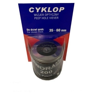 WIZJER CYKLOP PANORAMA STAL NIERDZEWNA JUDASZ