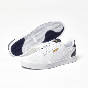 Buty męskie sportowe Puma Shuffle 30966805 białe wygodne lekkie 43