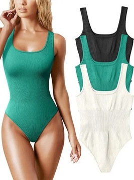 Y2k sexy sleeveless U-neck waist and abdomen tigh