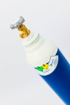 НОВЫЙ ЛЕГКИЙ КИСЛОРОДНЫЙ БАЛЛОН ОБЪЕМОМ 13,4 Л, ПОЛНЫЙ