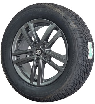 NOWE ORYGINALNE Koła Seat Ateca 2017-2024 Bridgestone ZIMOWE 2021 16 CALI