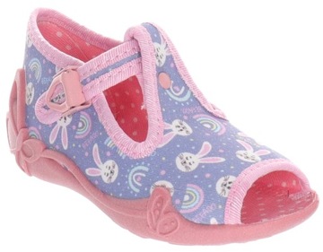 BEFADO САНДАЛИИ ТЕКСТИЛЬНЫЕ ОБУВЬ ТАПОЧКИ 213P143 R.24