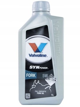 OLEJ DO AMORTYZATORÓW VALVOLINE FORK OIL 5W 1L, olej do lag
