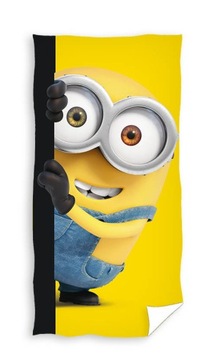 RĘCZNIK MINIONKI MINIONS Dziecięcy Kąpielowy Plażowy BASEN WAKACJE