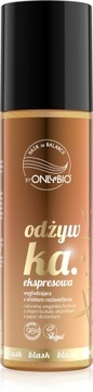 ONLYBIO Odżywka ekspresowa wygładzająca z efektem rozświetlenia 200ml