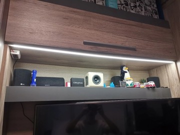 Profil LED Aluminiowy Natynkowy 2m z Kloszem