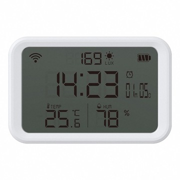 4w1 CZUJNIK WILGOTNOŚCI TEMPERATURY LCD Tuya WiFi
