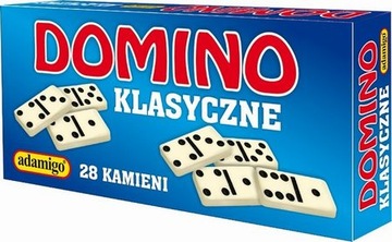 Domino klasyczne 28 kamieni /Adamigo/ - KD