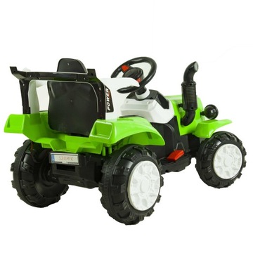 АККУМУЛЯТОРНЫЙ ТРАКТОР + ПРИЦЕП + ДИСТАНЦИОННОЕ УПРАВЛЕНИЕ + КОЖАНАЯ ОТДЕЛКА